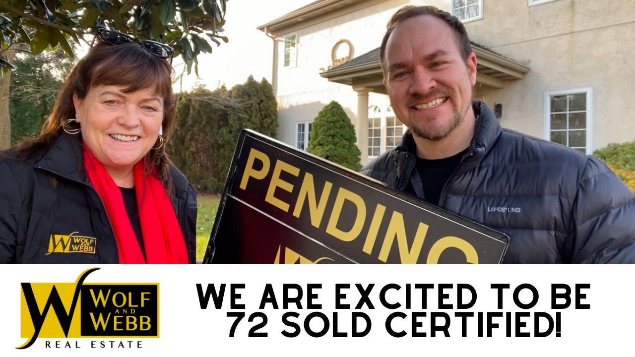 We Are Excited To Be 72 SOLD Certified!